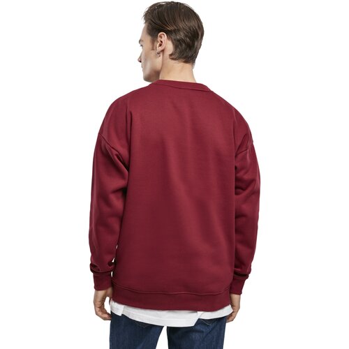 Urban Classics College Print Crew burgundy L