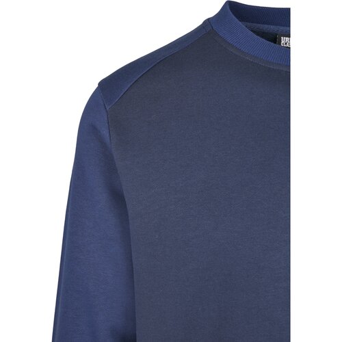 Urban Classics 2-Tone Raglan Crew midnightnavy/darkblue M