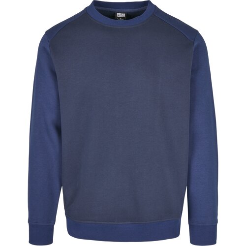 Urban Classics 2-Tone Raglan Crew midnightnavy/darkblue S