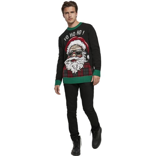 Urban Classics Ho Ho Ho Sweater black L