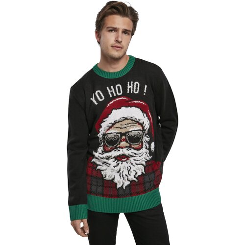 Urban Classics Ho Ho Ho Sweater black L