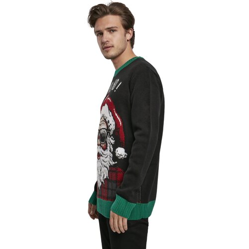 Urban Classics Ho Ho Ho Sweater black L