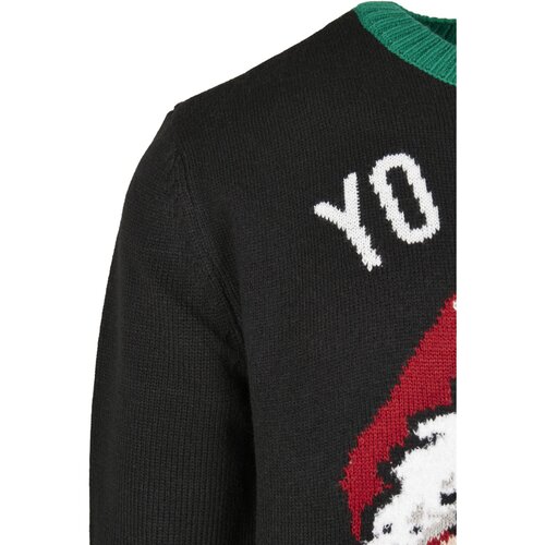 Urban Classics Ho Ho Ho Sweater black XXL