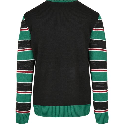 Urban Classics Savior Christmas Sweater black/x-masgreen L