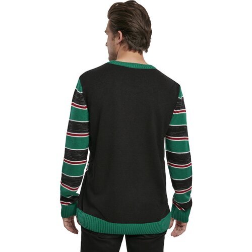 Urban Classics Savior Christmas Sweater black/x-masgreen M