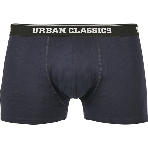 Urban Classics Organic Boxer Shorts 3-Pack white/navy/black L