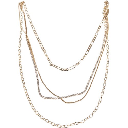 Urban Classics Valeria Layering Necklace gold one size