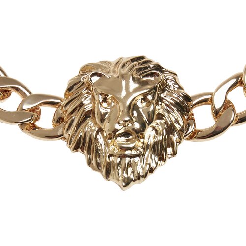 Urban Classics Lion Necklace gold one size