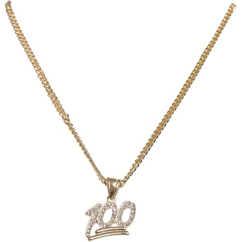 Urban Classics One Hundred  Diamond Necklace gold one size