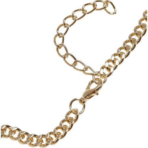 Urban Classics One Hundred  Diamond Necklace gold one size