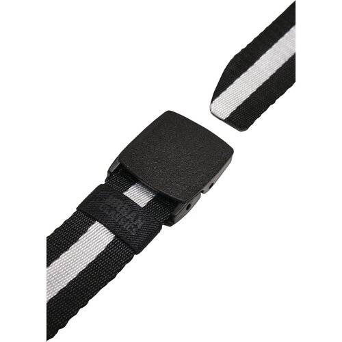 Urban Classics Centre Stripe Belt black L/XL