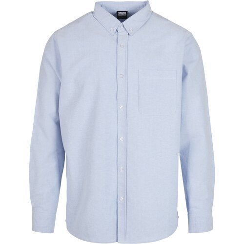 Urban Classics Basic Oxford Shirt blue/wht 5XL