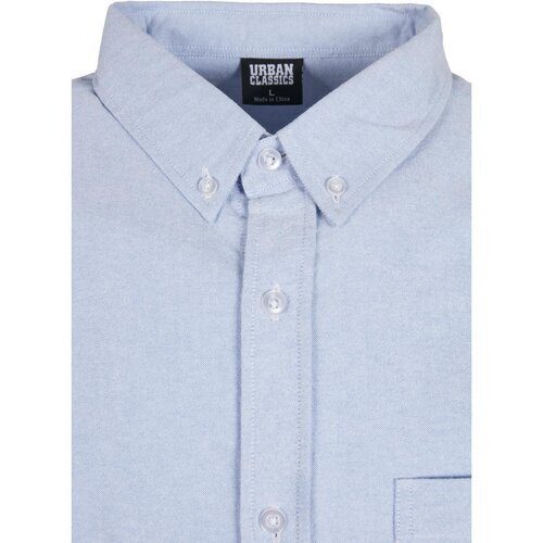 Urban Classics Basic Oxford Shirt blue/wht 5XL