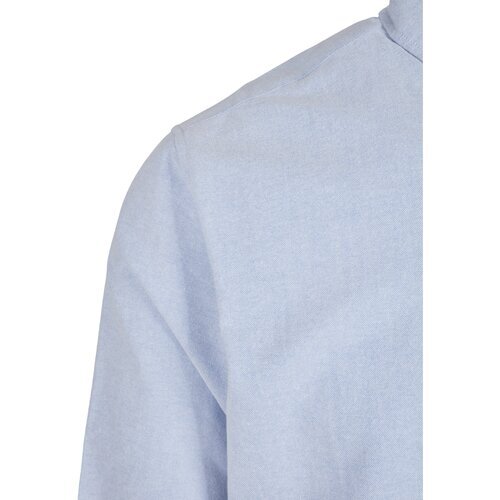 Urban Classics Basic Oxford Shirt blue/wht 5XL