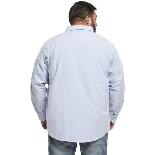 Urban Classics Basic Oxford Shirt blue/wht 5XL