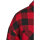 Urban Classics Ladies Flanell Padded Overshirt black/red 3XL