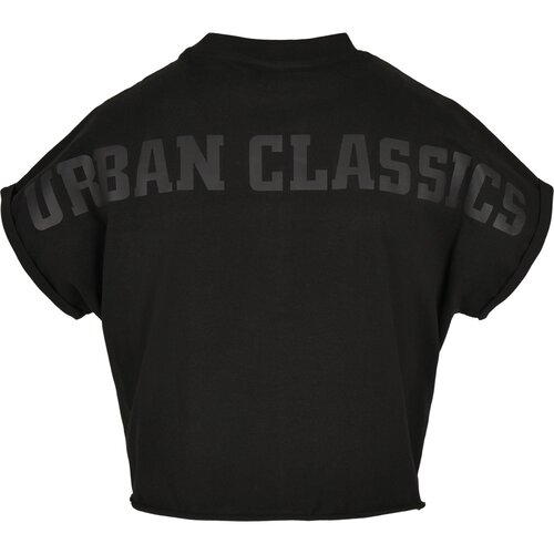 Urban Classics Ladies Short Oversized Cut On Sleeve Tee black L
