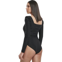 Urban Classics Ladies Rib Puffer Sleeve Body LS