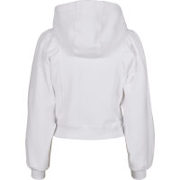 Urban Classics Ladies Organic Gathering Batwing Hoody white XL