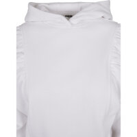 Urban Classics Ladies Organic Gathering Batwing Hoody white XL