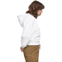 Urban Classics Ladies Organic Gathering Batwing Hoody white XL