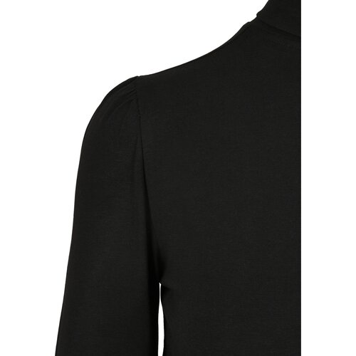 Urban Classics Ladies Puffer Sleeve Turtleneck L/S black S