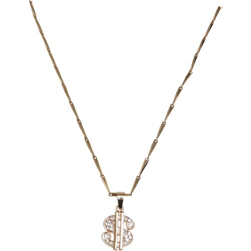 Urban Classics Small Dollar Necklace gold one size