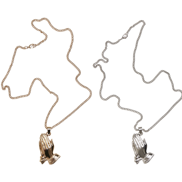 Urban Classics Pray Hands Necklace