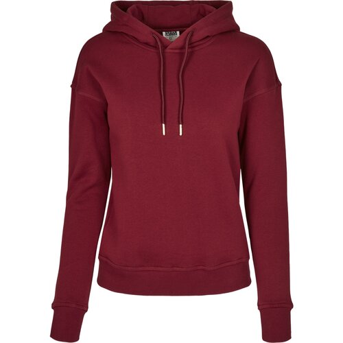 Urban Classics Ladies Organic Hoody burgundy L