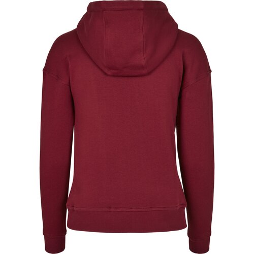 Urban Classics Ladies Organic Hoody burgundy L