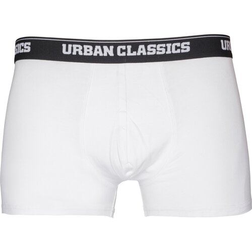 Urban Classics Boxer Shorts 5-Pack bur/dkblu+wht/blk+wht+aop+blk 3XL