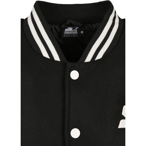 Starter College Jacket black/white L