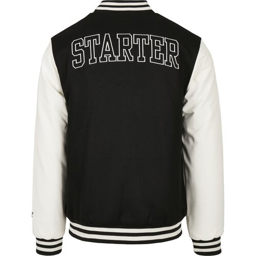 Starter College Jacket black/white XXL