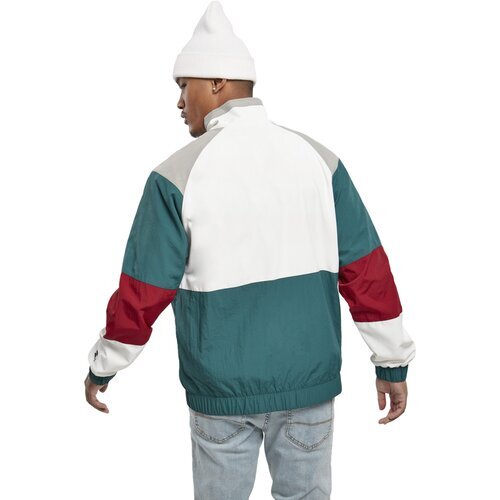 Starter Color Block Retro Jacket retro grn/wht/brick rd/gry S