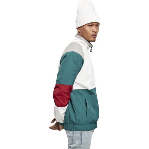 Starter Color Block Retro Jacket retro grn/wht/brick rd/gry S