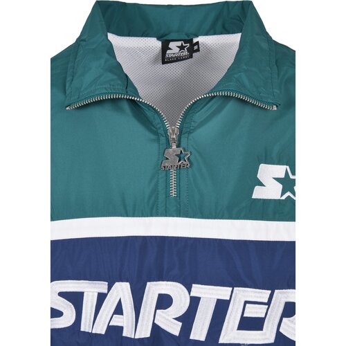 Starter Half Zip Retro Jacket retro green/blue night/white S