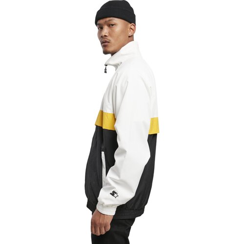 Starter Three Toned Jogging Jacket white/black/golden M