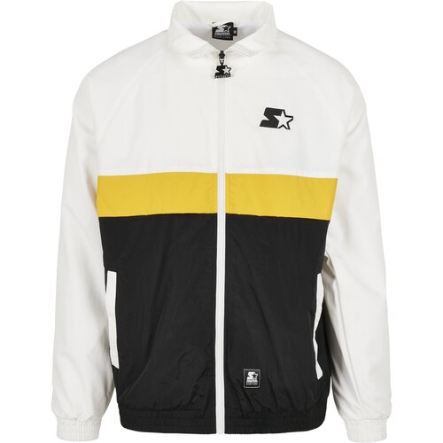 Starter Three Toned Jogging Jacket white/black/golden M