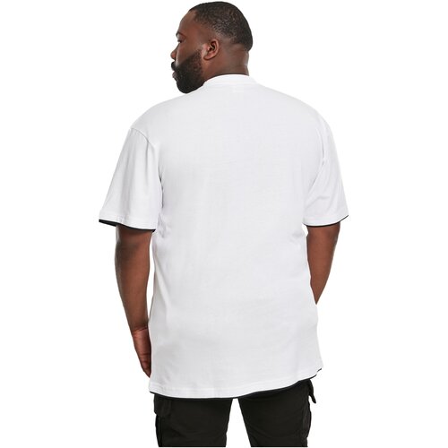 Urban Classics Contrast Tall Tee wht/blk XXL