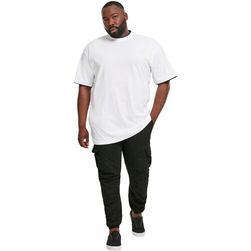 Urban Classics Contrast Tall Tee wht/blk XXL