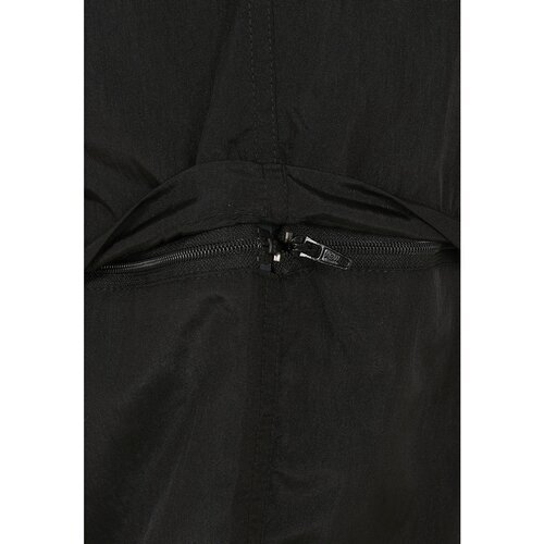 Urban Classics Ladies Shiny Crinkle Nylon Zip Pants black 4XL