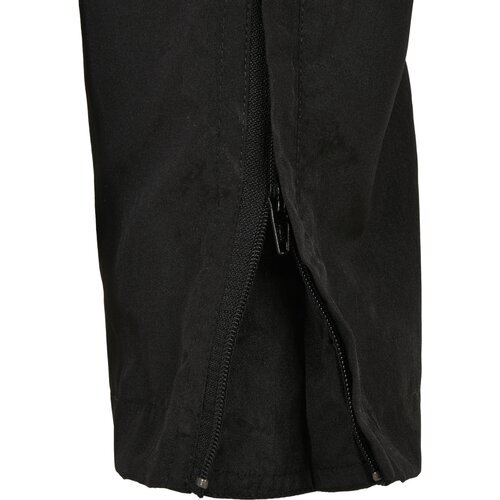 Urban Classics Ladies Shiny Crinkle Nylon Zip Pants black 4XL