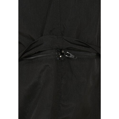 Urban Classics Ladies Shiny Crinkle Nylon Zip Pants black L