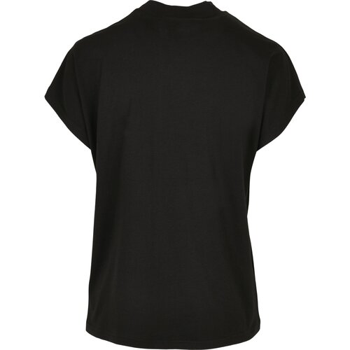 Urban Classics Ladies Oversized Cut On Sleeve Viscose Tee black 5XL