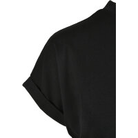 Urban Classics Ladies Cut On Sleeve Printed Tee Dress