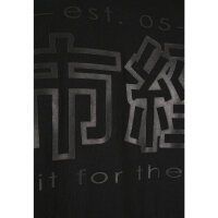 Urban Classics Ladies Cut On Sleeve Printed Tee Dress