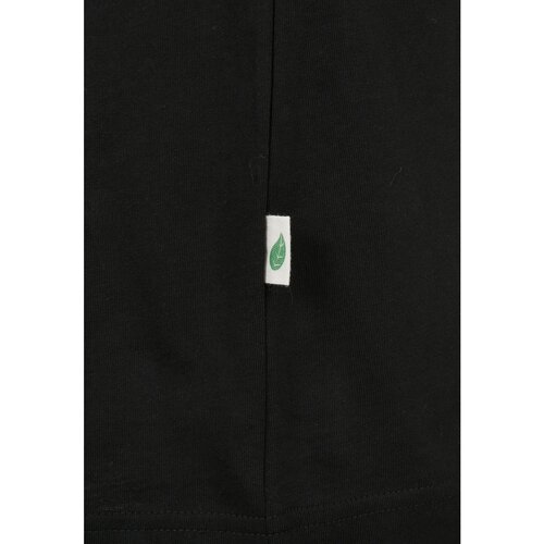 Urban Classics Ladies Organic Oversized Slit Tee Dress black 4XL