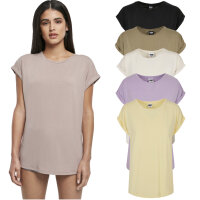 Urban Classics Ladies Modal Extended Shoulder Tee