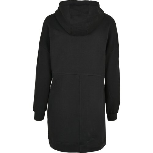 Urban Classics Ladies Organic Oversized Terry Hoody Dress black 4XL