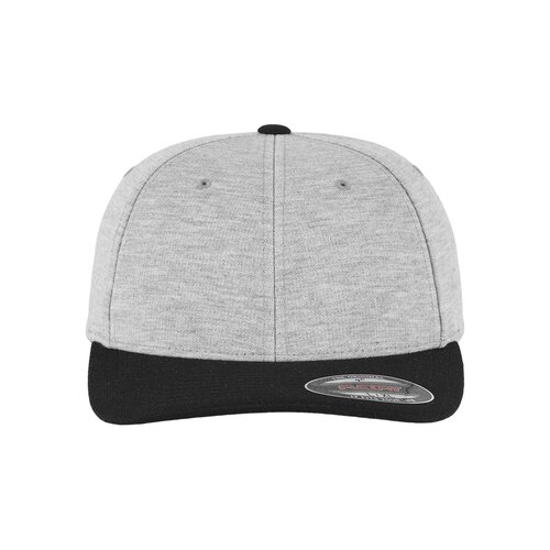 Flexfit Double Jersey 2-Tone Cap grey-black L/XL